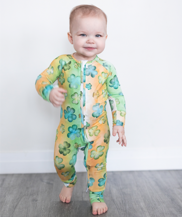 Soft comfortable pajamas and rompers for kids Hanlyn Collective