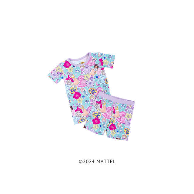 The Sleepy Sloth Polly Pocket Tiny is Mighty Print Two Piece